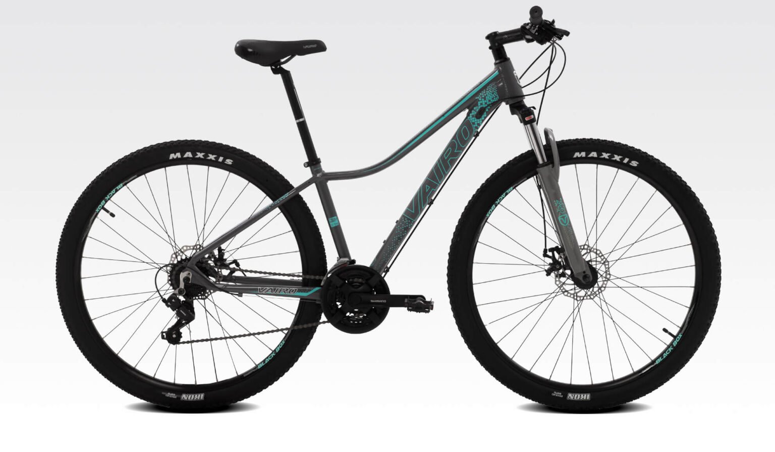Pulsion V1 grey-cyan